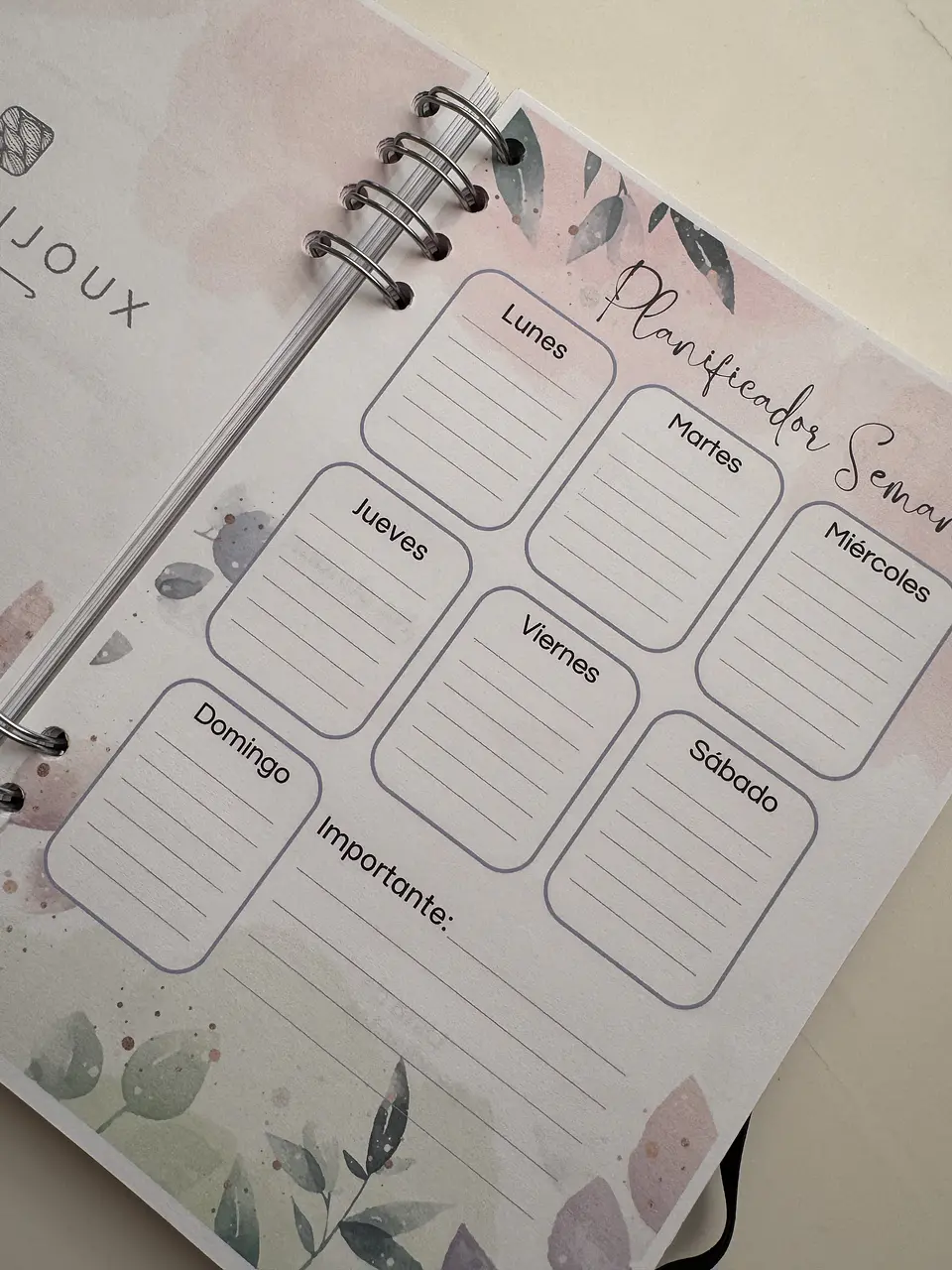 Planner Bijoux  3