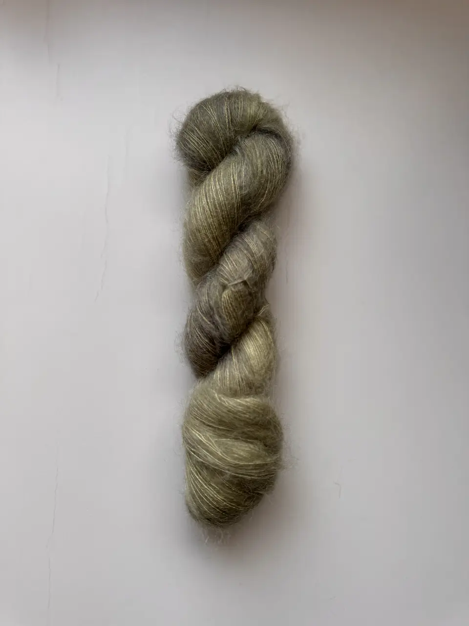 Baby Mohair Seda Bijoux - Verde Musgo 2