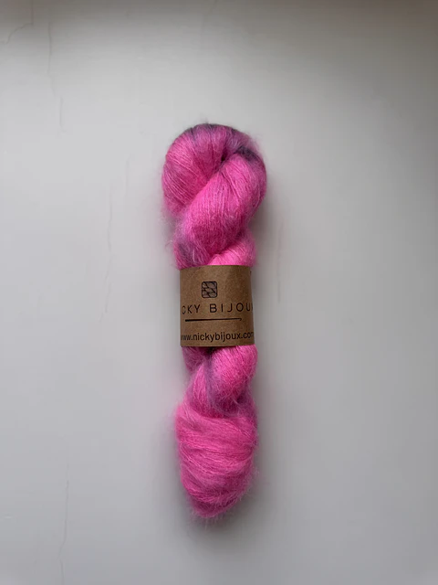 Baby Mohair Seda - Barbie Shadow