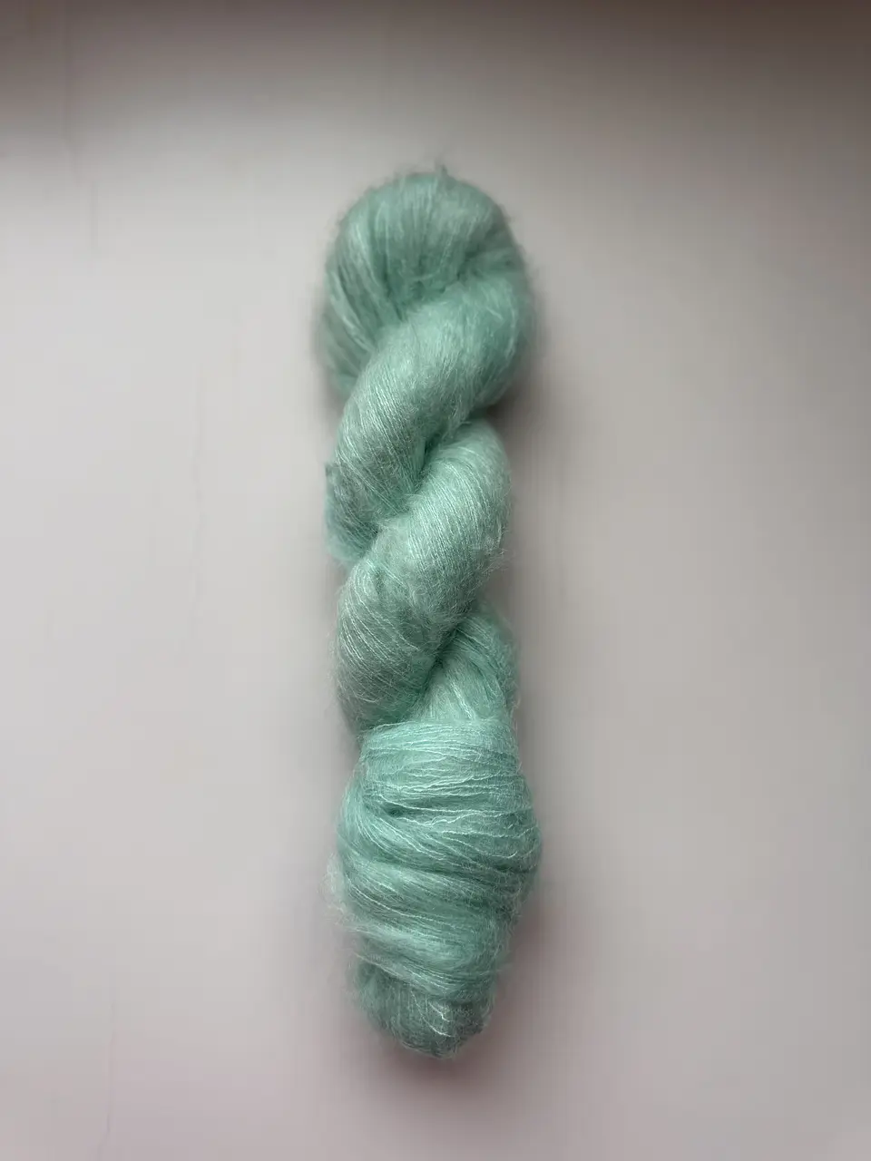 Baby Mohair Seda - Menta  2