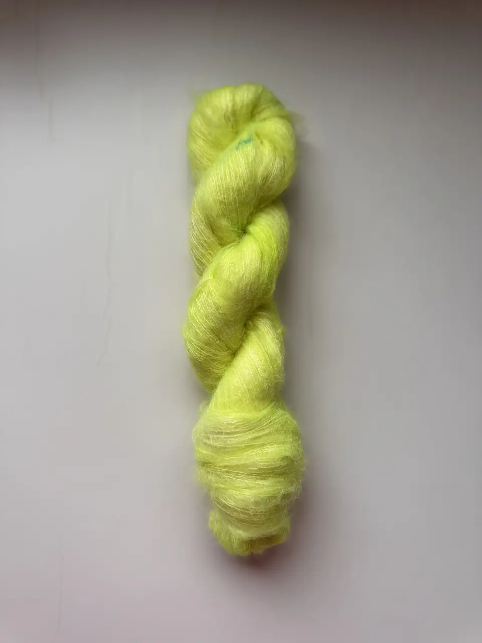 Baby Mohair Seda Bijoux - Limonada (Fluorescente) 2