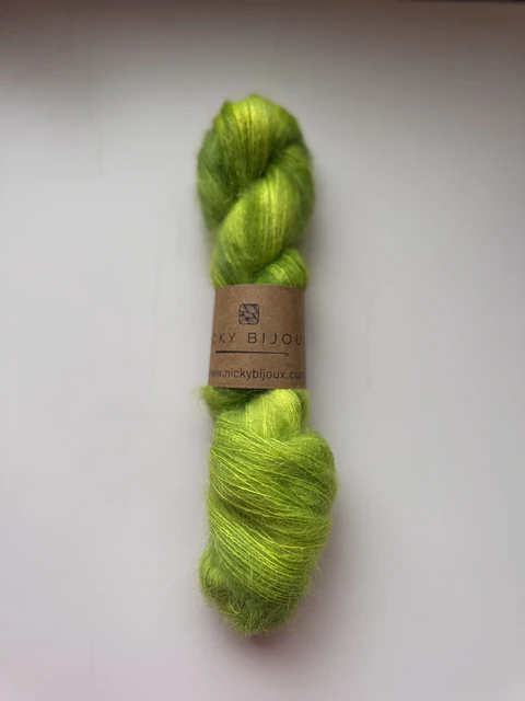 Baby Mohair Seda - Hulk (Fluorescente)