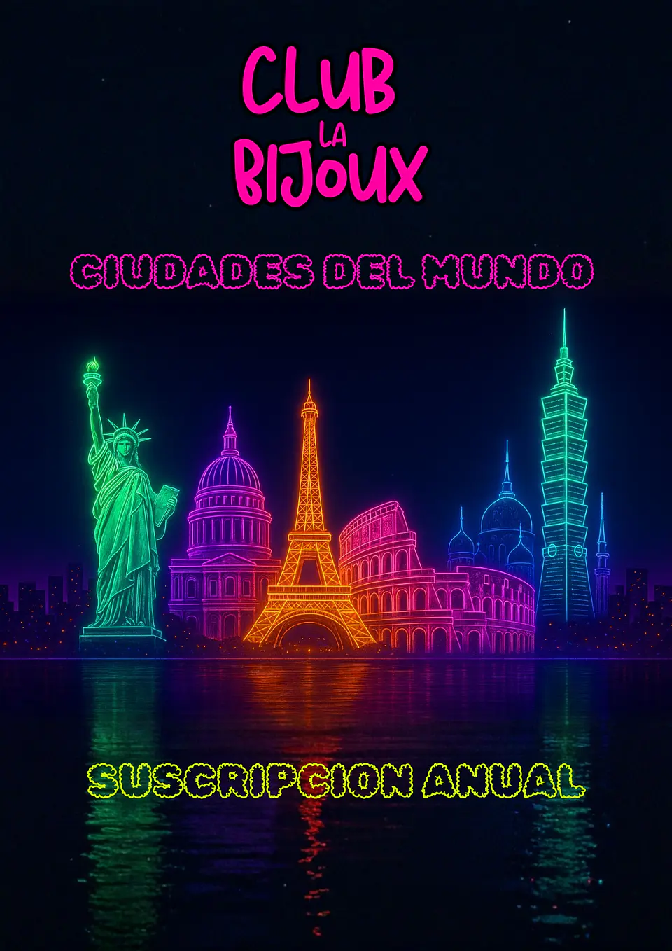 Club La Bijoux - Ciudades Del Mundo - Suscripción Anual 1