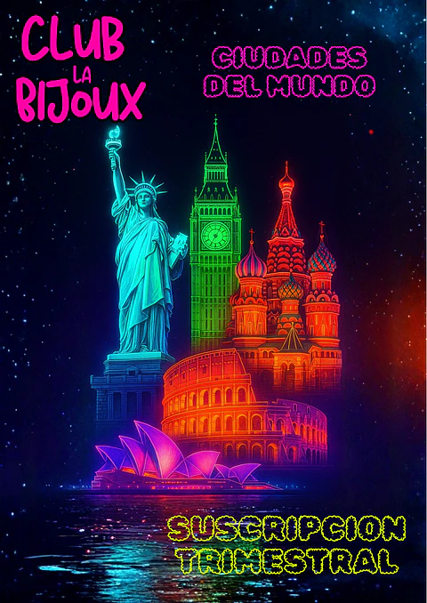 Club La Bijoux - Ciudades del Mundo - Suscripción Trimestral