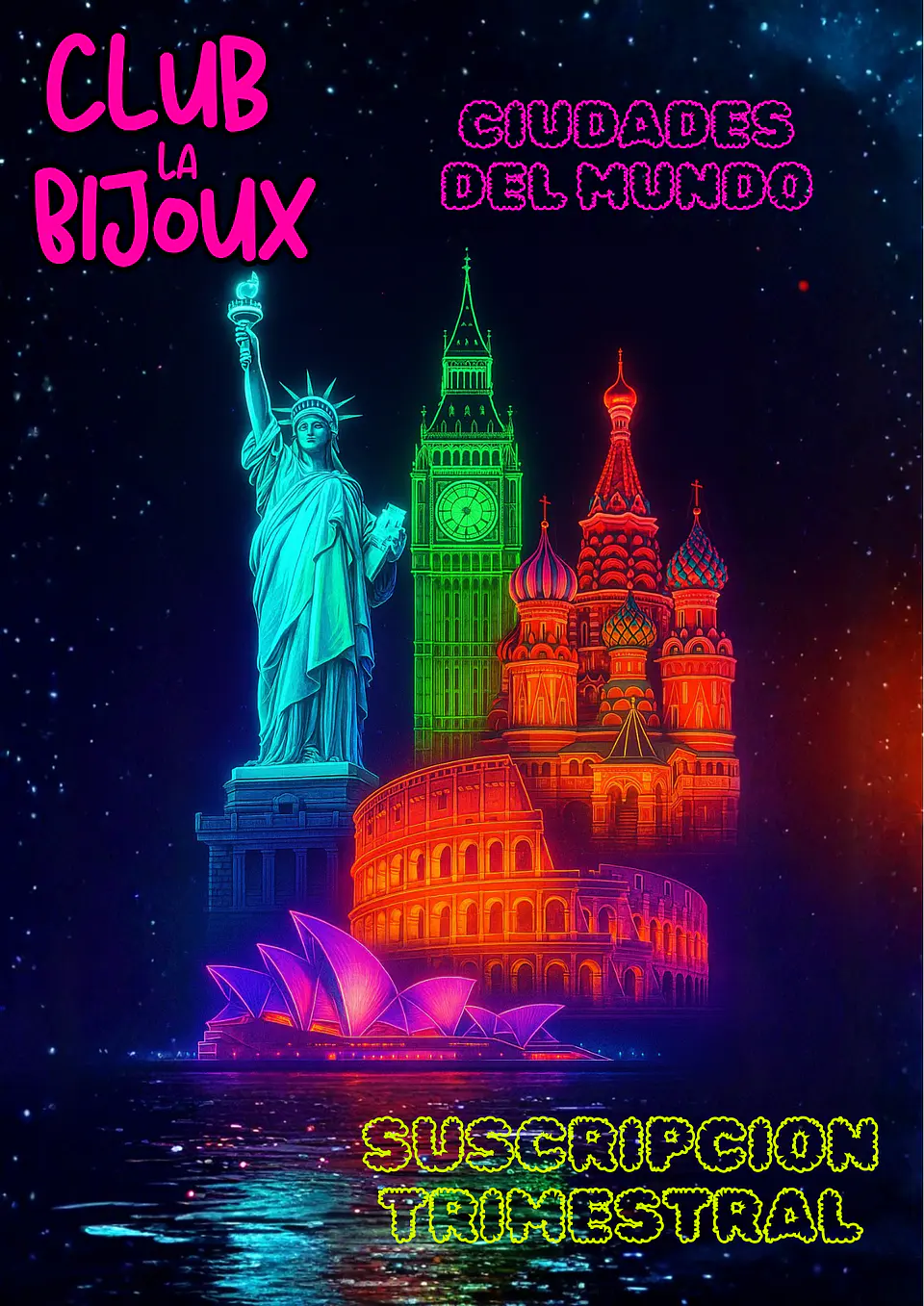 Club La Bijoux - Ciudades del Mundo - Suscripción Trimestral 1