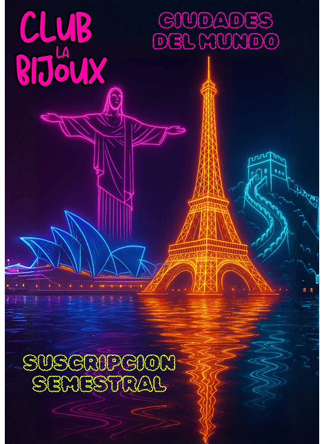 Club La Bijoux - Ciudades Del Mundo - Suscripción Semestral
