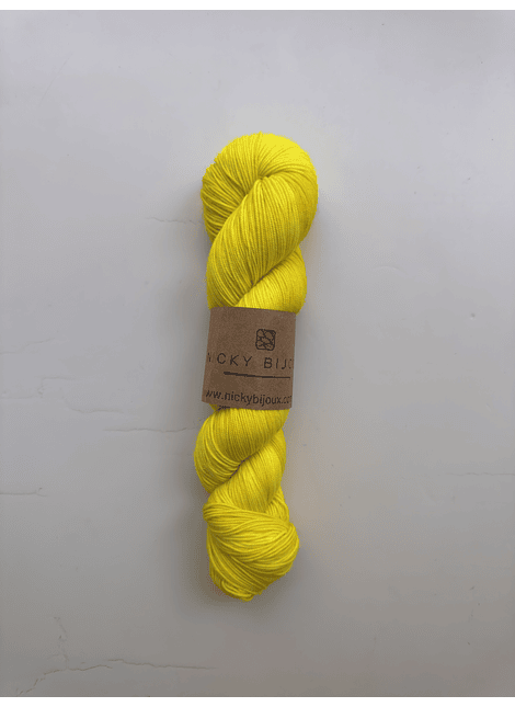Merino Bijoux Fingering - Luminosa Flúor