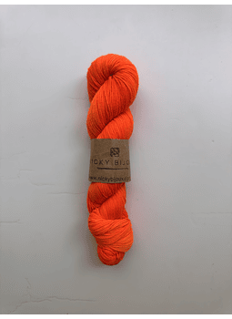 Merino Bijoux Fingering - Orange Flúor 