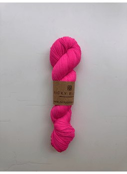 Merino Bijoux Fingering - Barbie Flúor 