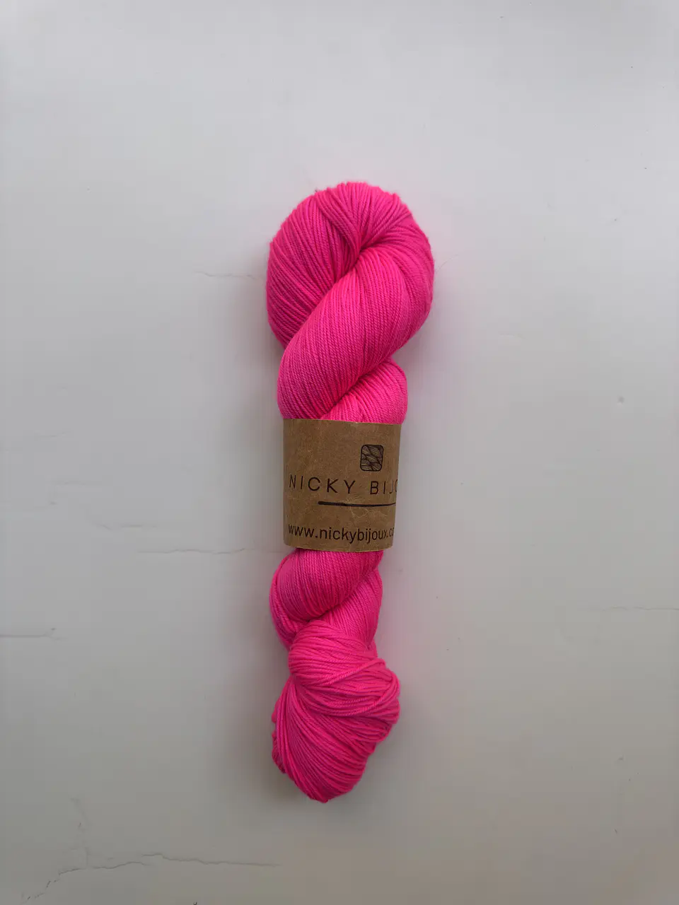 Merino Bijoux Fingering - Barbie Flúor  1