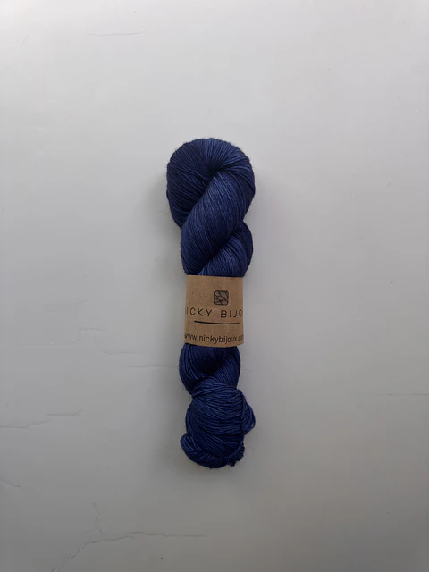 Merino Bijoux Fingering - Deep Ocean