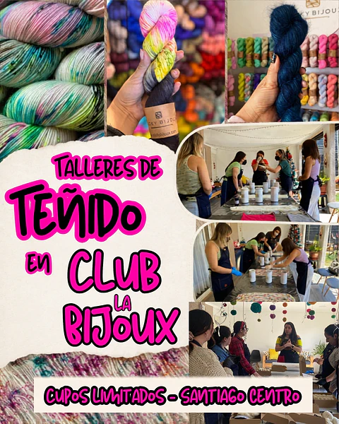 Taller de Teñido - Santiago - Sábado 3 de Octubre 2026 AM
