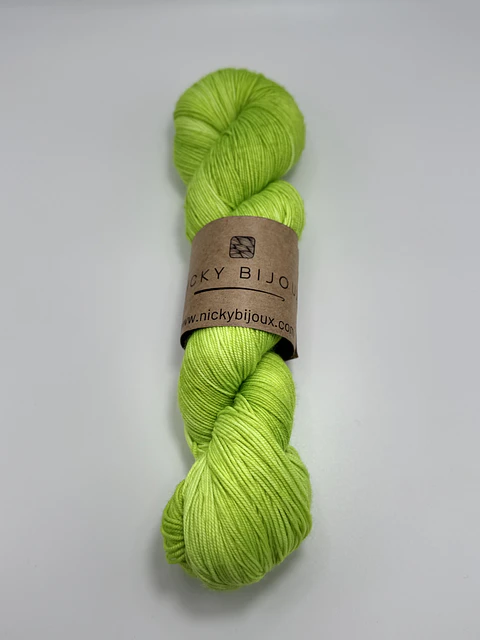 Merino Bijoux Fingering - Hulk Flúor 
