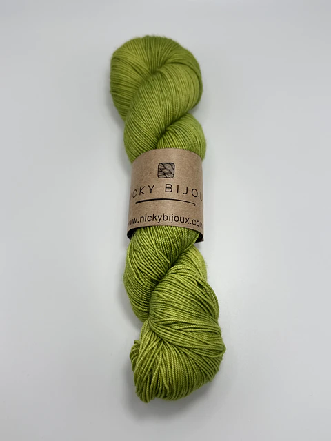 Merino Bijoux Fingering  - Pistacho