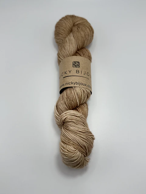 Merino Bijoux Fingering - Grano Tostado