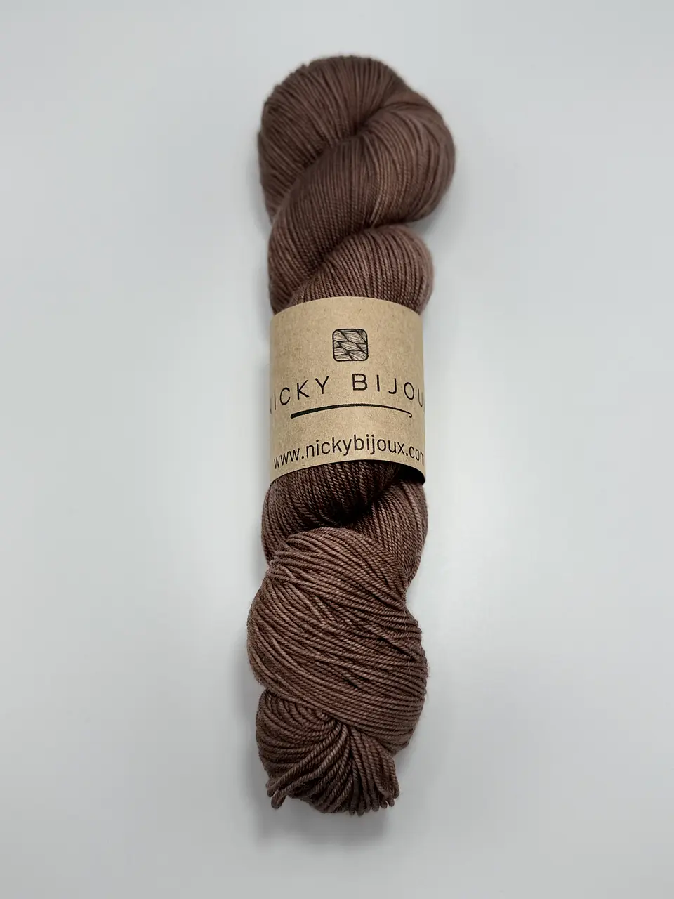 Merino Bijoux Fingering - Chocolate 1