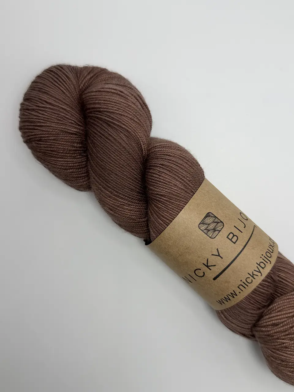 Merino Bijoux Fingering - Chocolate 2