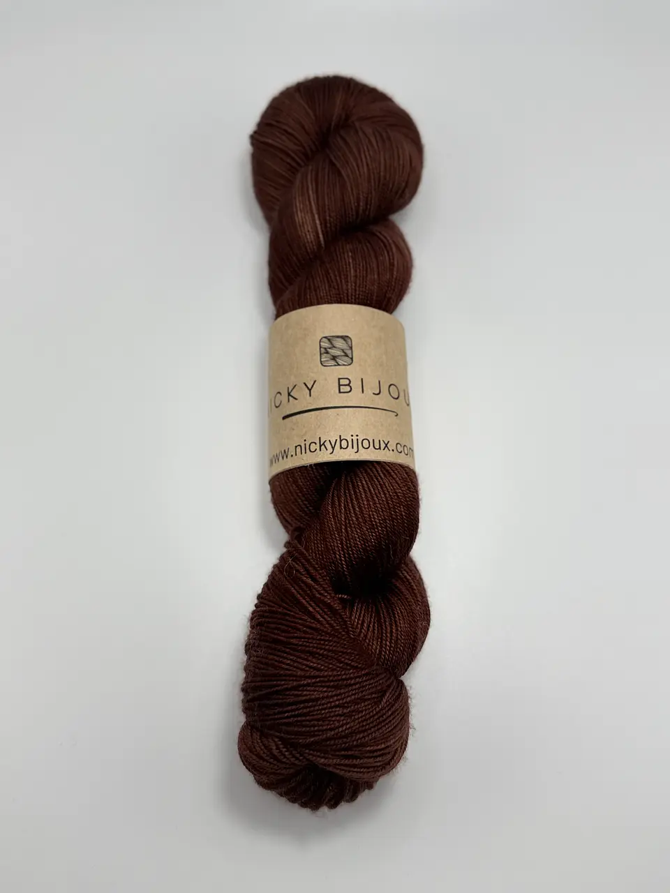 Merino Bijoux Fingering - Coffee 1