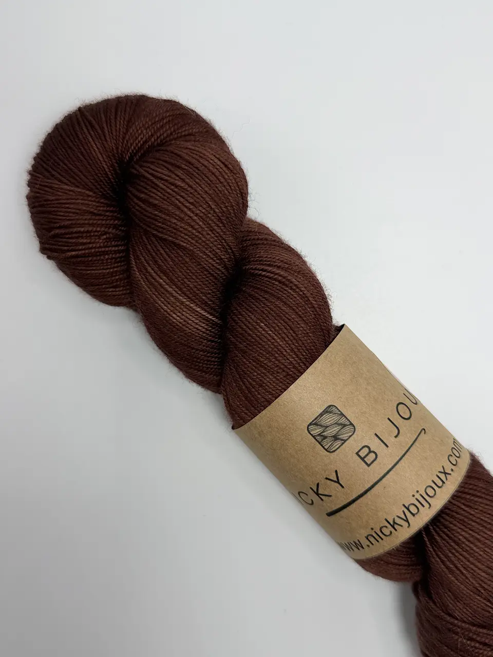 Merino Bijoux Fingering - Coffee 2