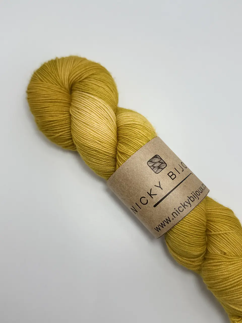 Merino Bijoux Fingering - Mostaza 2
