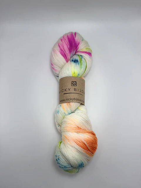 Merino Bijoux Lace - Crazy Things (Fluorescente)