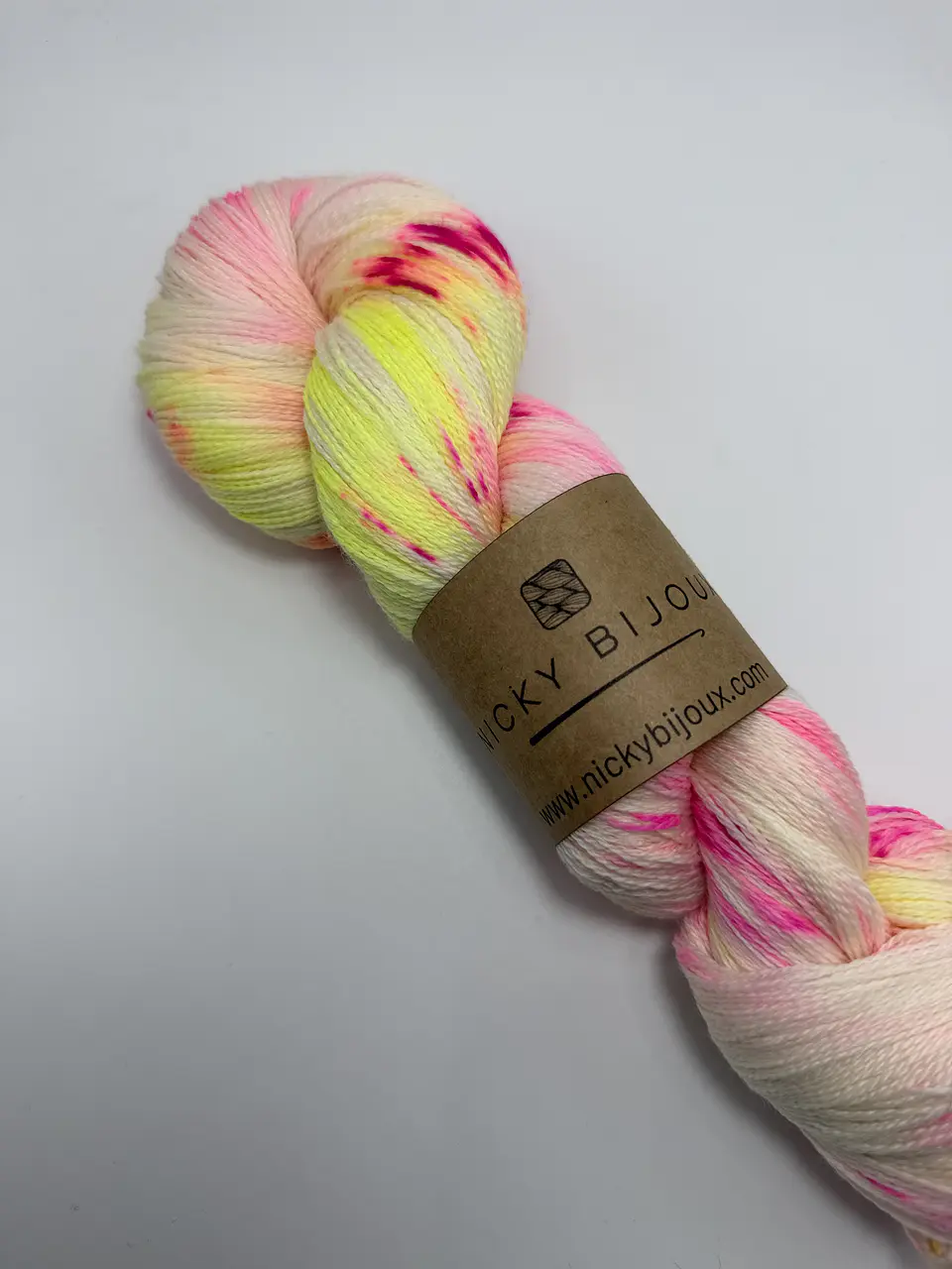 Merino Bijoux Lace - Sunshine (Fluorescente) 2