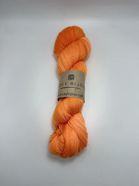 Merino Bijoux Lace - Orange (Fluorescente)
