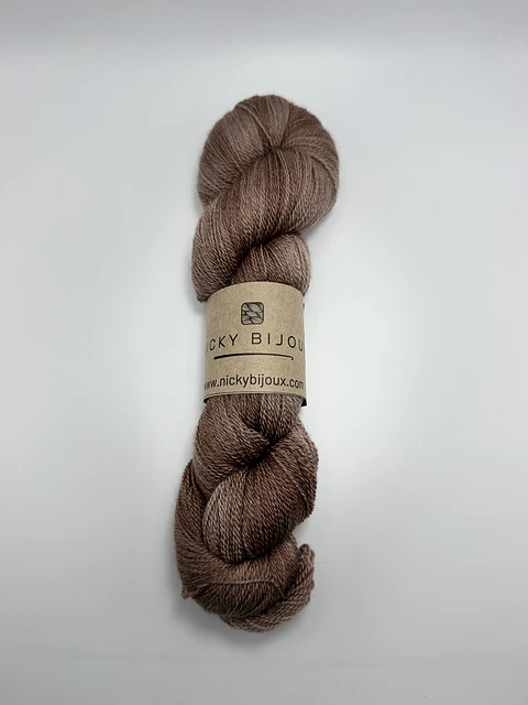 Merino Bijoux Lace - Chocolate