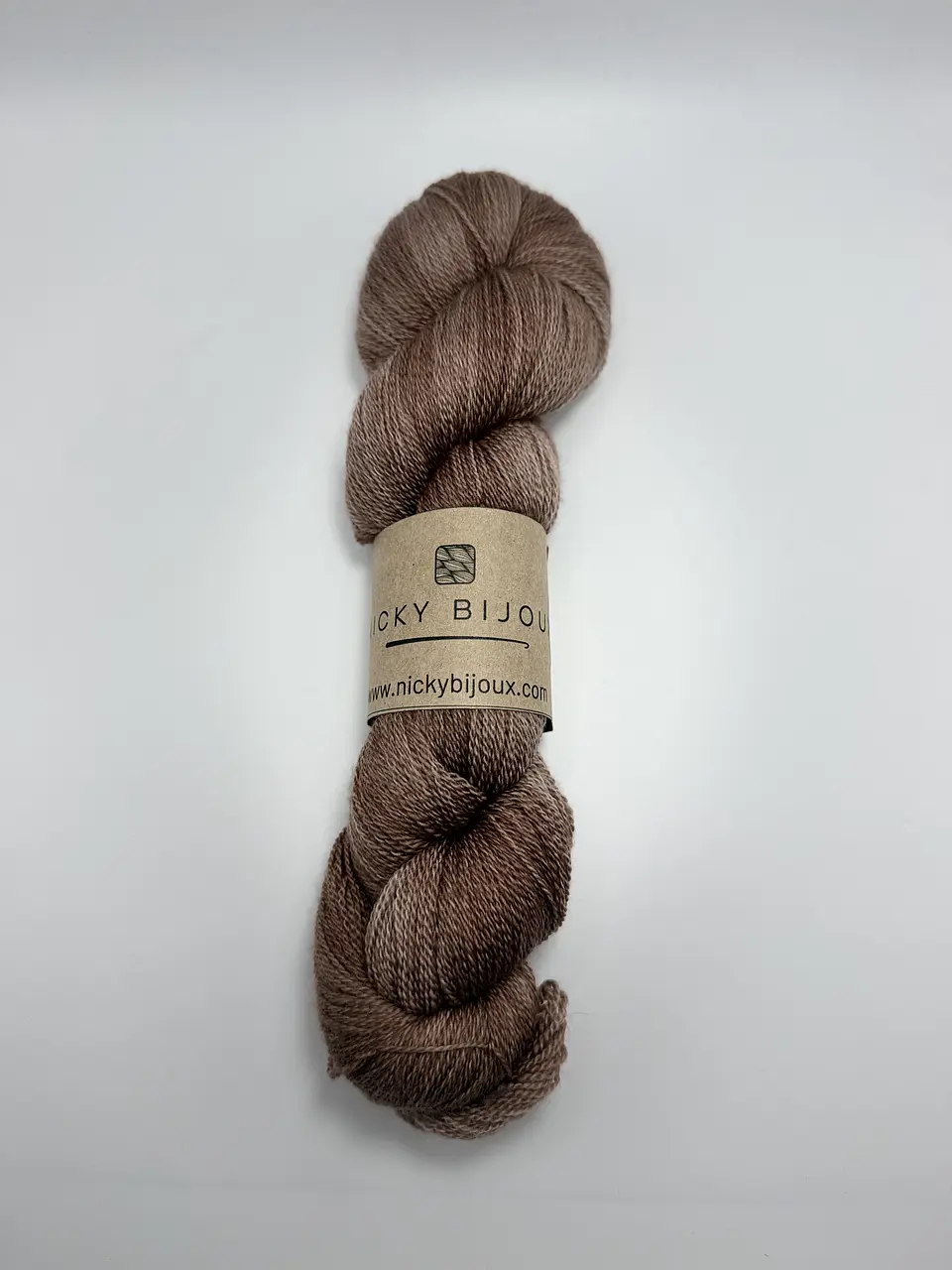 Merino Bijoux Lace - Chocolate 1