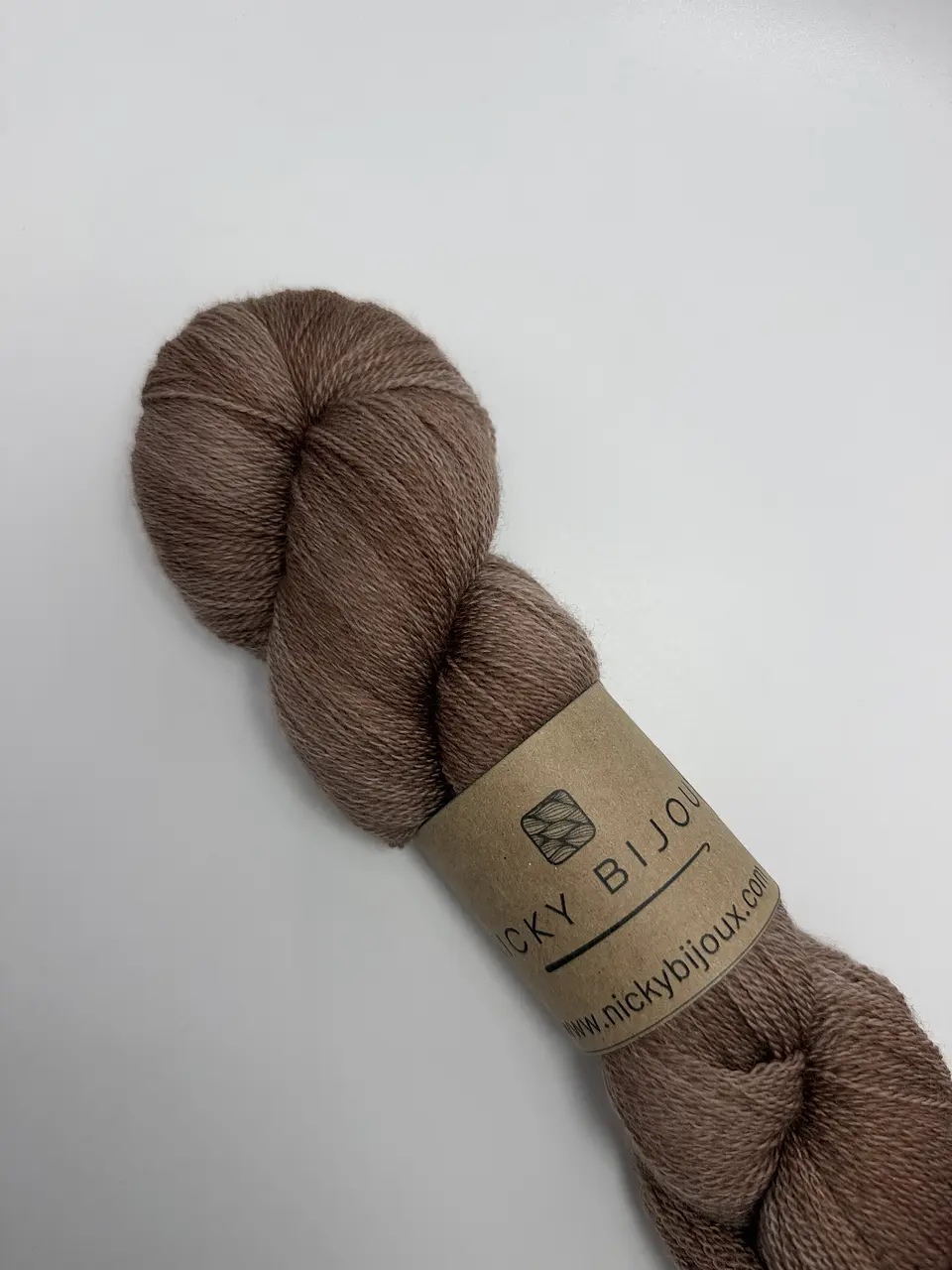 Merino Bijoux Lace - Chocolate 2