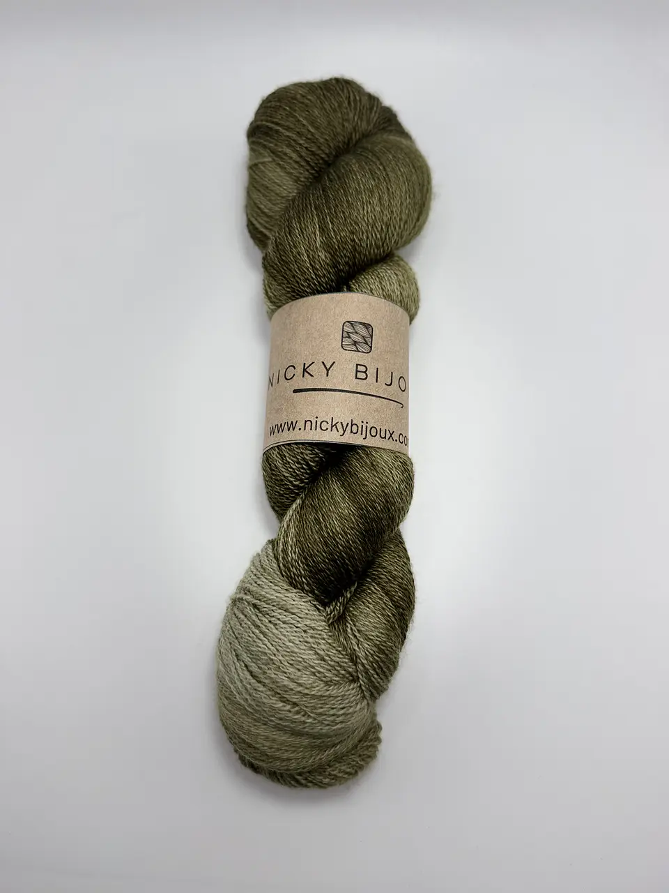 Merino Bijoux Lace - Musgo 1