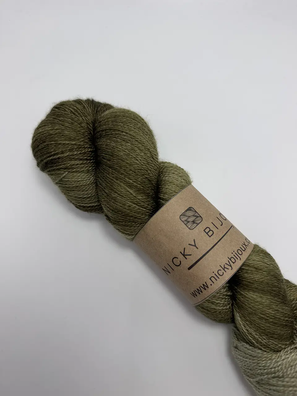 Merino Bijoux Lace - Musgo 2