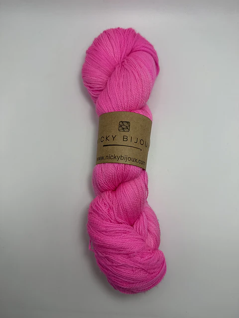 Merino Bijoux Lace - Barbie Soft (Fluorescente)