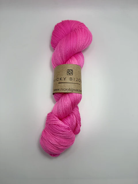 Merino Bijoux Lace - Barbie Fluor (Fluorescente)
