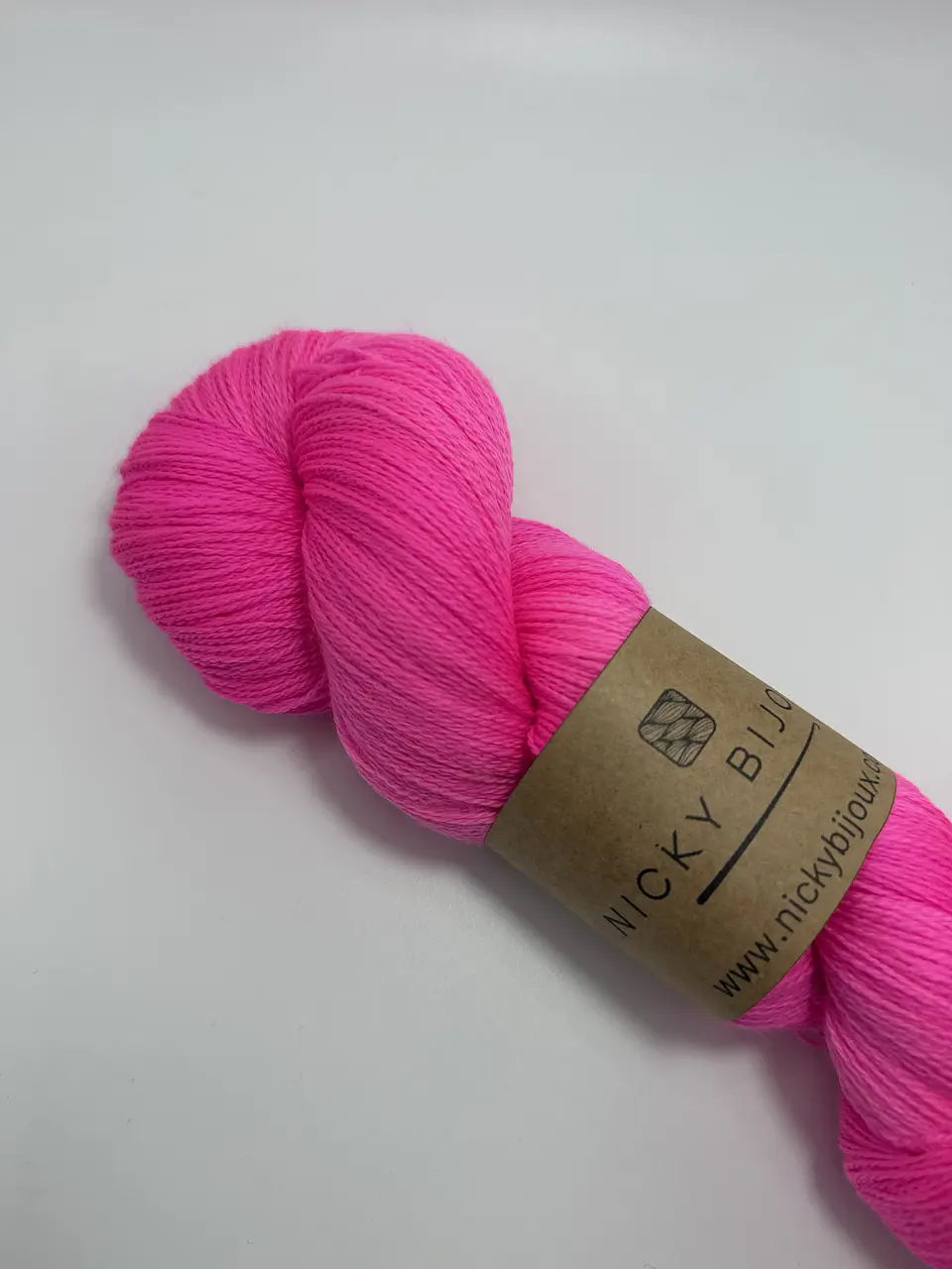 Merino Bijoux Lace - Barbie Fluor (Fluorescente) 2