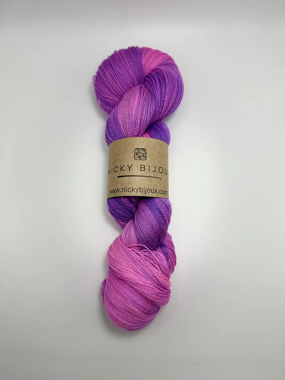 Merino Bijoux Lace - Purple Pop (Fluorescente) 1