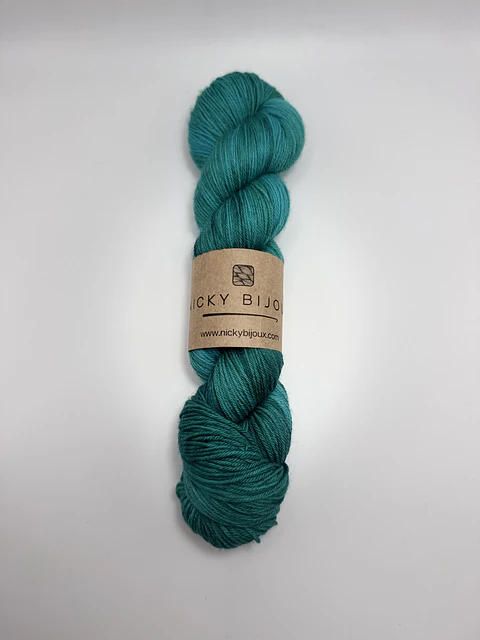Merino Bijoux Sock Fingering - Esmeralda