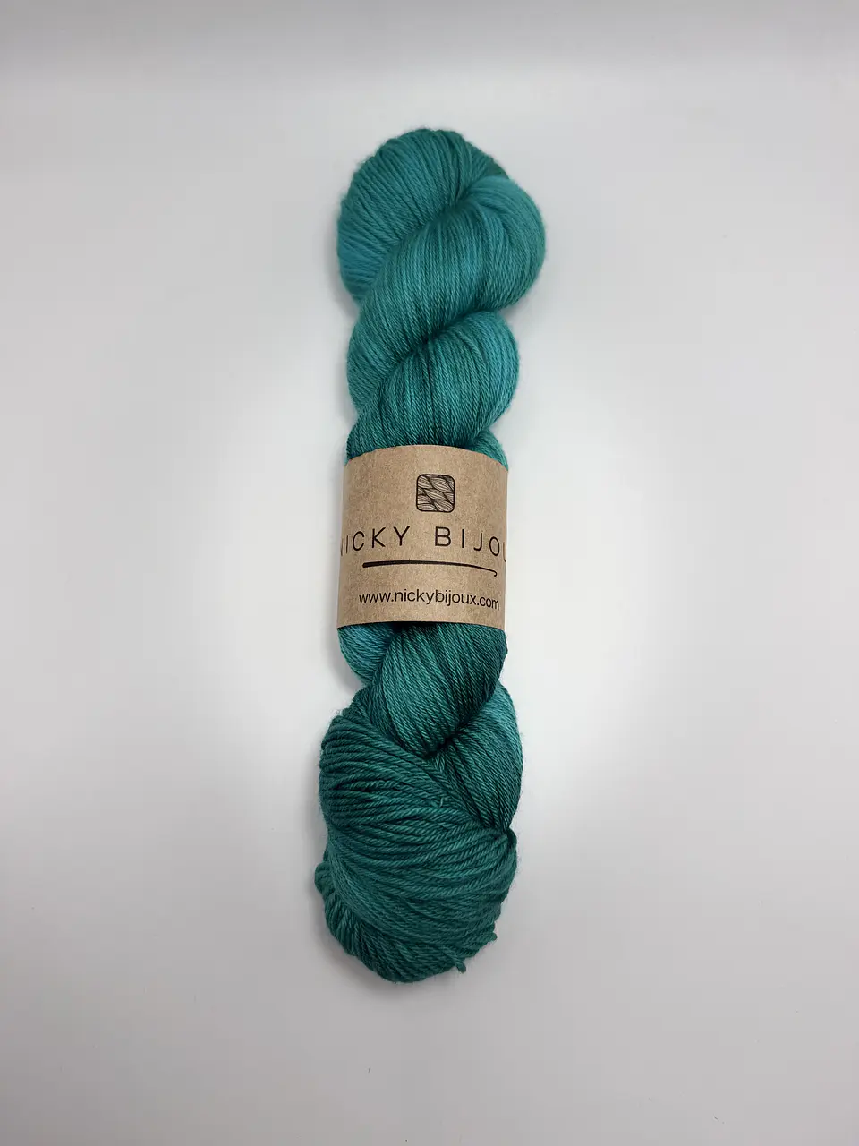 Merino Bijoux Sock Fingering - Esmeralda 1