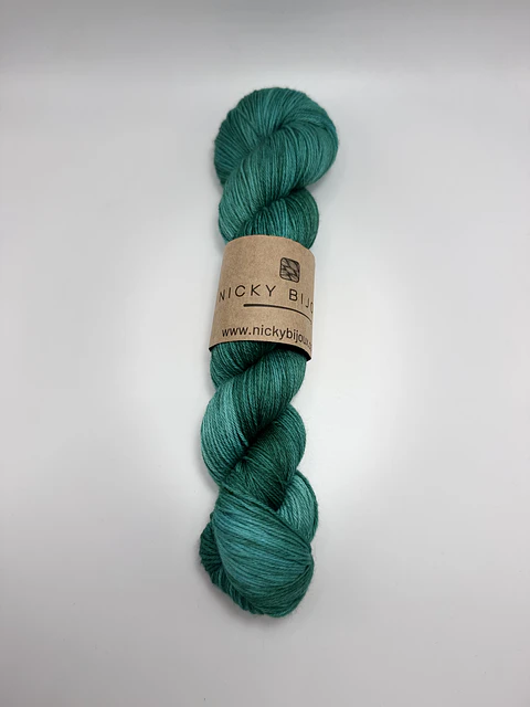 merino Bijoux Sock Fingering - Forest
