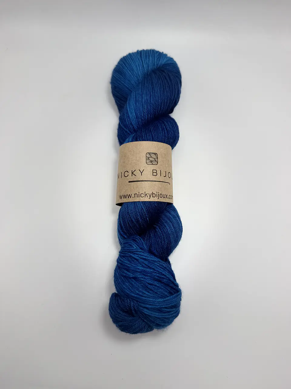 Merino Bijoux Sock Fingering - Royal 1