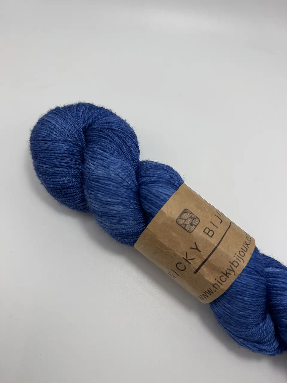 Merino Bijoux Sock Fingering - Ocean Deep 2