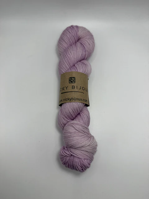 Merino Bijoux Sock Fingering - Lavanda Pálido