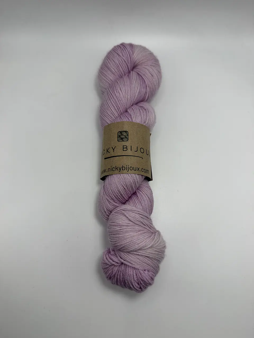 Merino Bijoux Sock Fingering - Lavanda Pálido 1