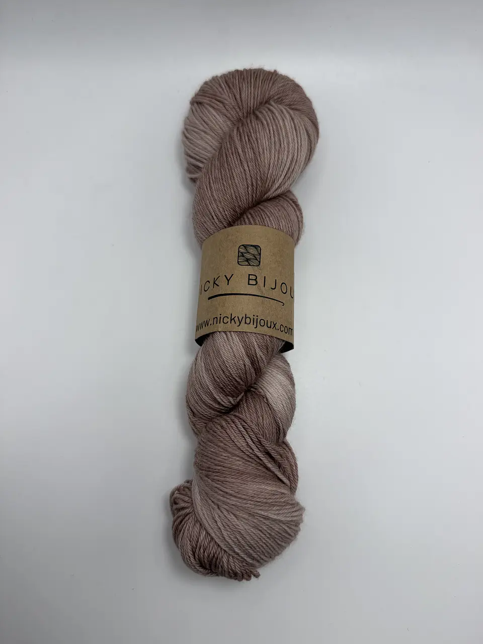 Merino Bijoux Sock Fingering - Cappuccino 1