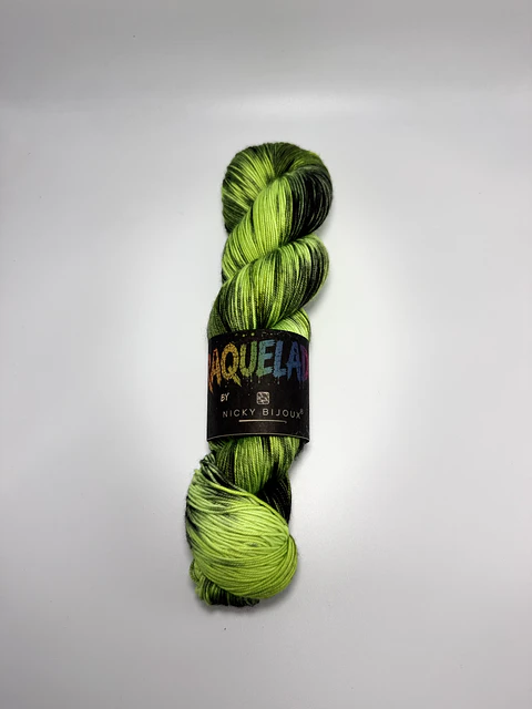 Craquelado Bijoux - color: Ácido Quebrado (Fluorescente)