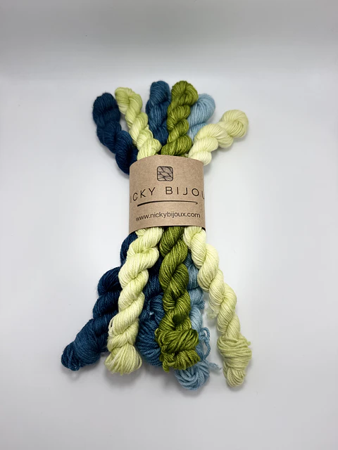(6) MiniBijoux - Fade Green