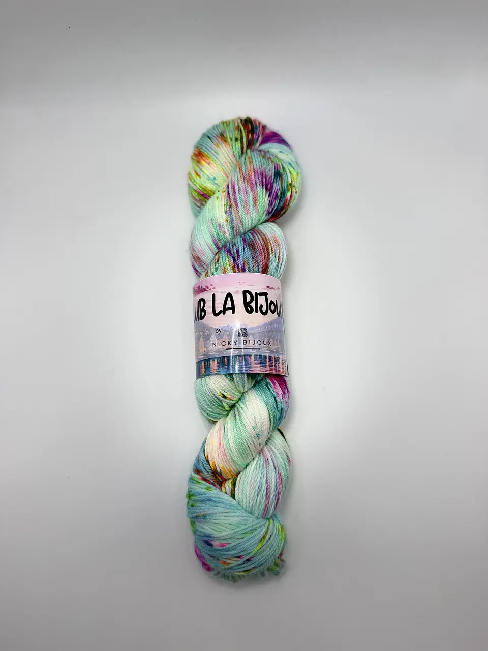 Merino Bijoux Sock Fingering - color: Tromsø 🇳🇴 1