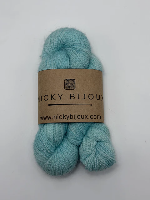 Baby Alpaca Bijoux Lace - color: Celeste