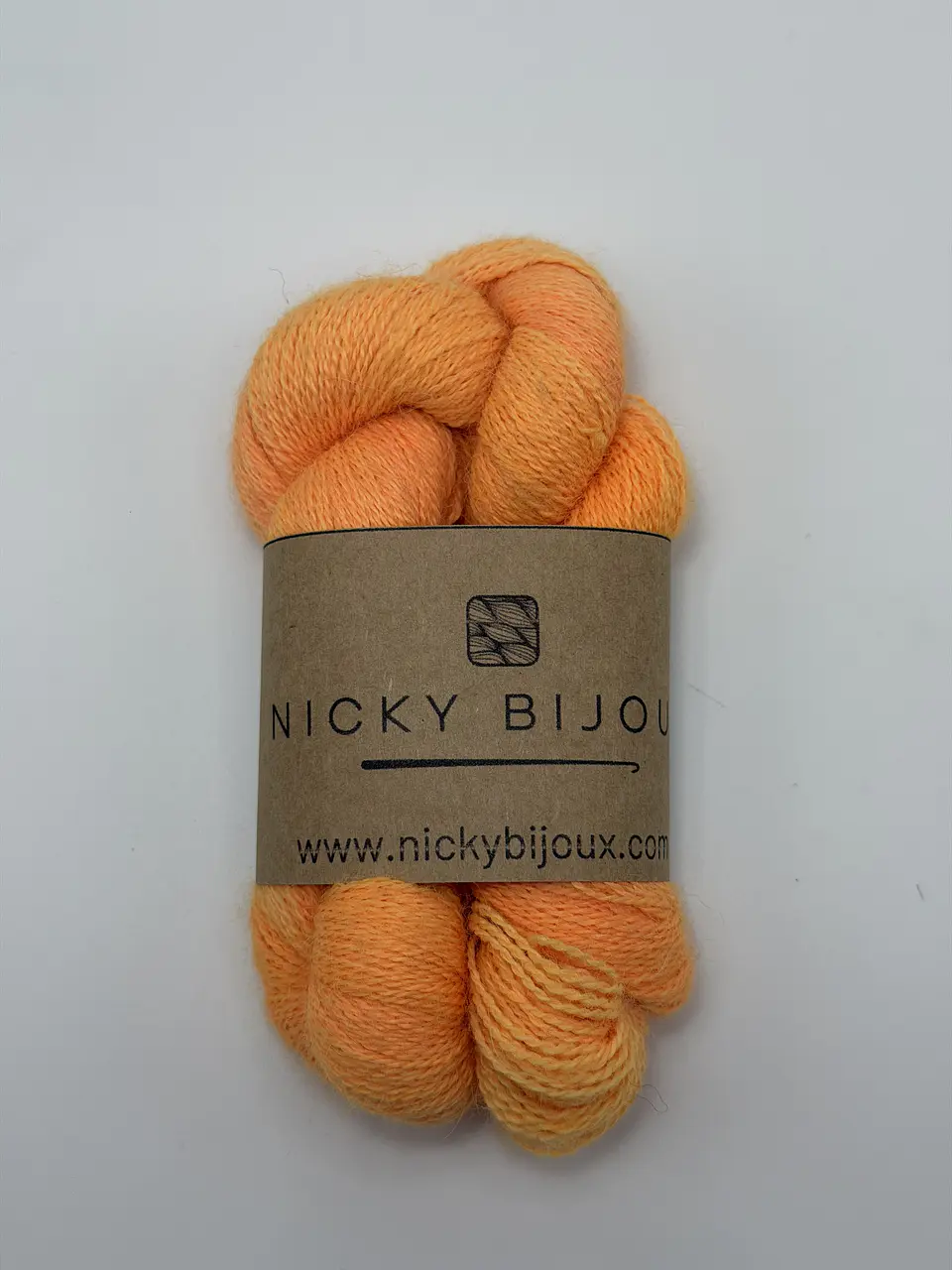 Baby Alpaca Bijoux Lace - Orange (Fluorescente) 1