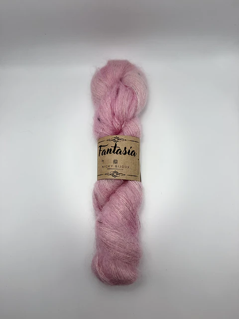 Baby Mohair Glitter Tweed - Rosita